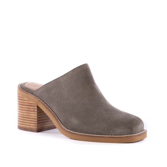 Seychelles taupe gray mule genuine leather - Picture 8 of 10
